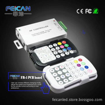 DC12V 24V High power Wireless RF 6 keys led controller
